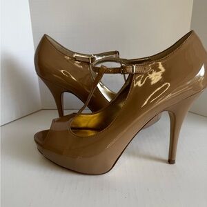 Bakers LIZ T-strap Peep Toe Heels, sz 12